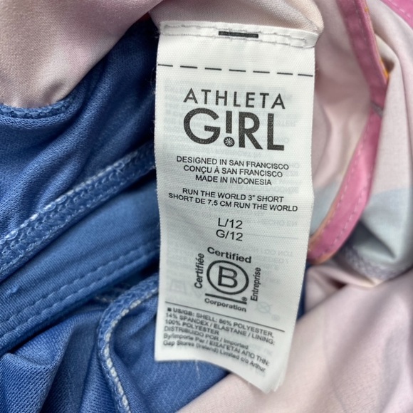 Athleta Girl Run The World 3” Shorts - Picture 10 of 12